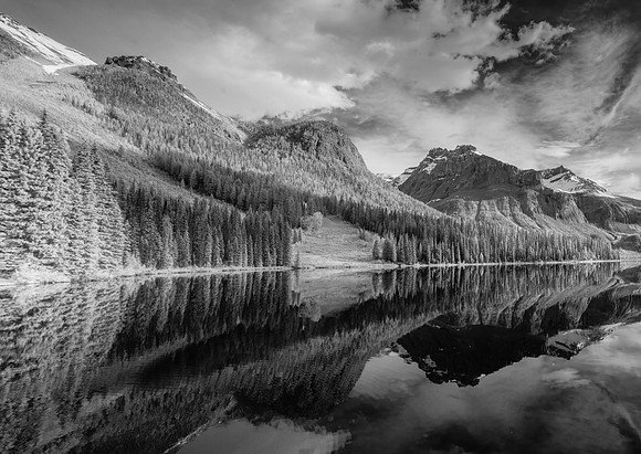 Emerald Lake - Infrared, YoHo NP