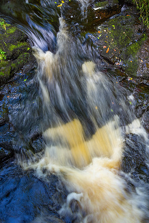 Ess-na-larach waterfall, Glenariff, Antrim Coast