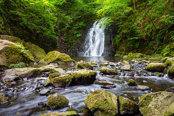 Glenoe Falls, Antrim Coast