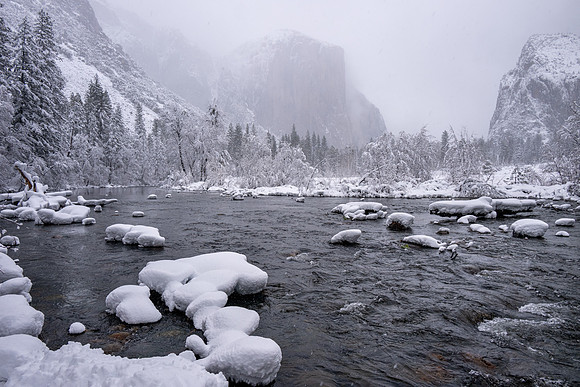 Valley View in Snow II
