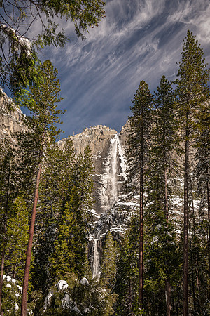 Upper and Lower Yosemite Falls