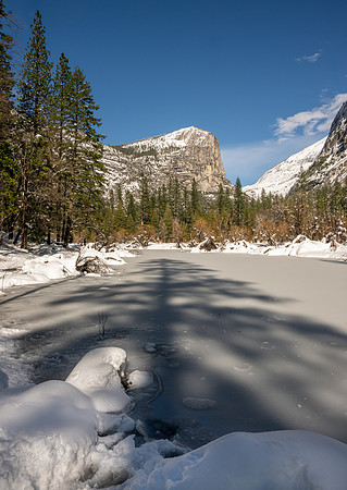 Mirror Lake Frozen