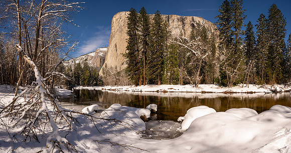 El Capitan from Cathedral Beach