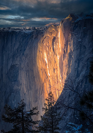 Firefall on Horsetail Fall