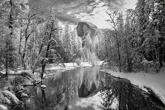 Morning on Half Dome