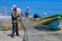 Negombo Net Mending