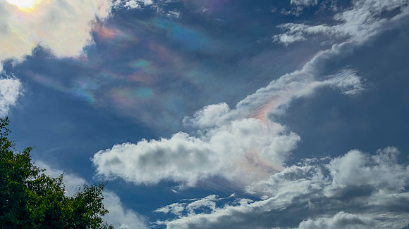 Cloud iridescence - Indian Ocean II
