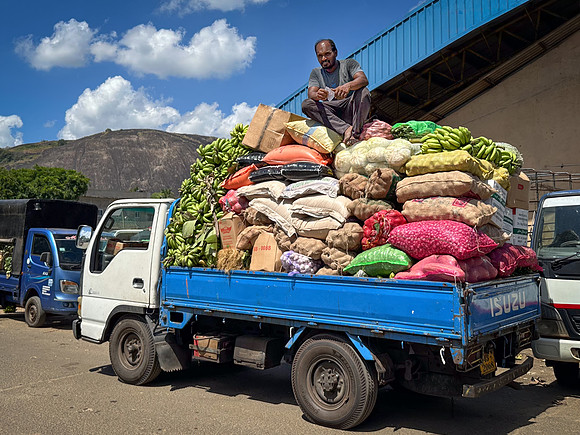Kandy vegetable market X
