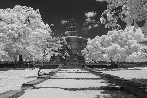 Polonnaruwa – Buddist Stupa – IR