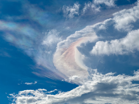 Cloud iridescence - Indian Ocean I
