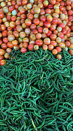 Kandy vegetable market V