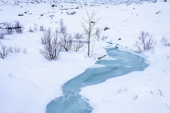 Frozen stream, Kilan