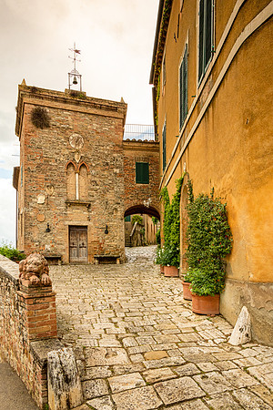 Village of Lucignano d'Asso