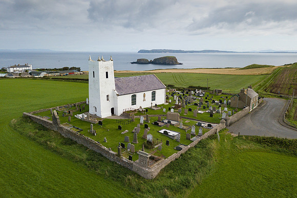 Ballintoy Church, Antrim Coast