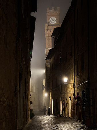 Pienza at Night VIII