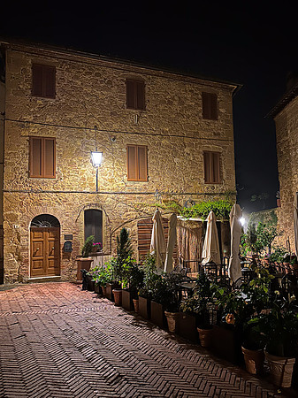 Pienza at Night III
