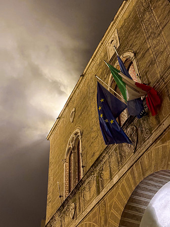 Pienza at Night XIII