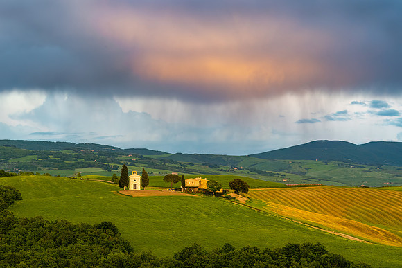 Raincloud over the Capella