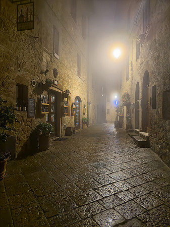 Pienza at Night II