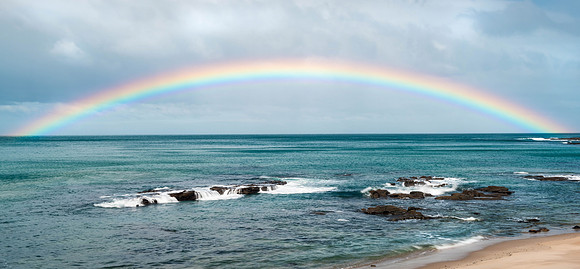Great Ocean Road Lorne Rainbow