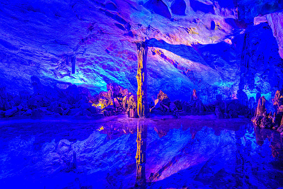 'Reed Flute' Limestone Caves, Guilin V