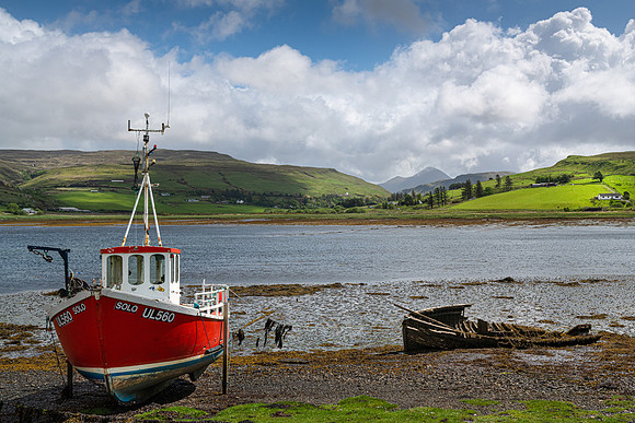 Carbost Boats, Skye