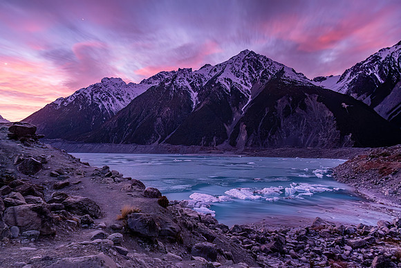 Tasman Lake Dawn