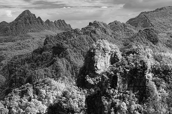Zhangjiajie National Forest Park (Infra-red VIII)