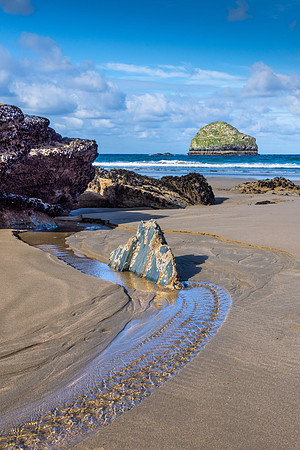 Gull Rock, Trebarwith Strand, Cornwall