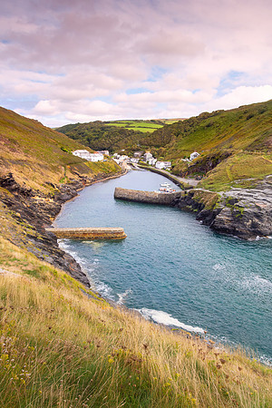 Boscastle Harbour from Penally Point