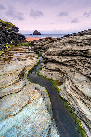 Gull Rock, Trebarwith Strand, Cornwall