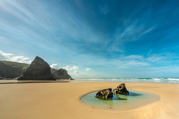 Bedruthan Steps, Cornwall