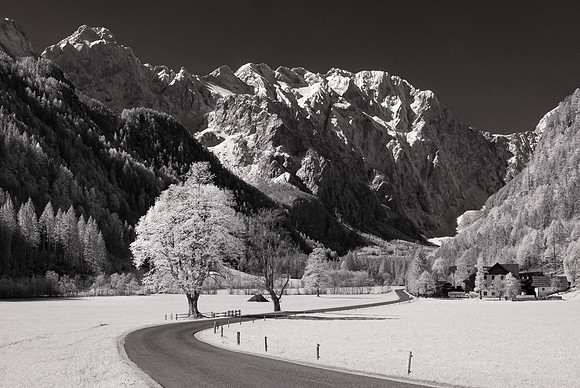 Logarska Dolina, Slovenia, Infra-red