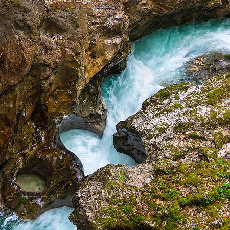 Mostnica River Gorge, Slovenia