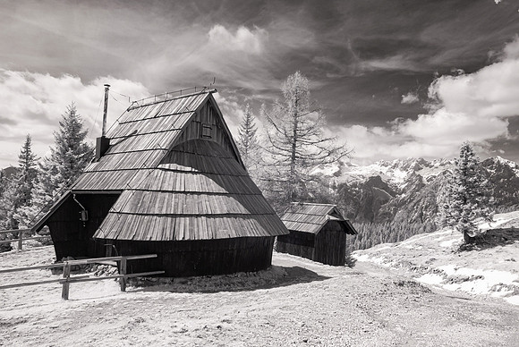 Velika Planina, Slovenia, Infra-red