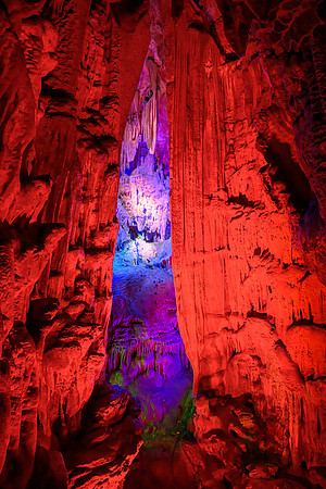 'Reed Flute' Limestone Caves, Guilin VI