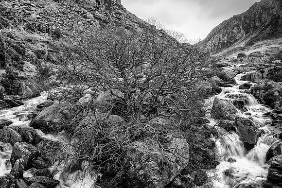 Upper Ogwen Falls, Snowdonia