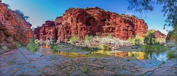 Kalamina Gorge Panorama