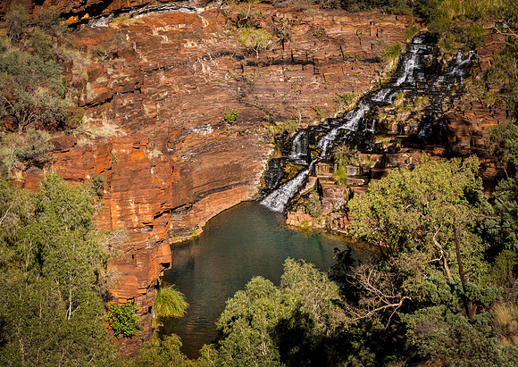 Fortescue Falls, Wide