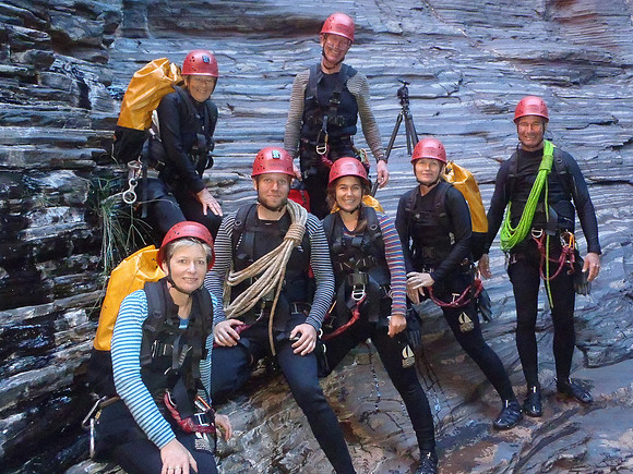 Thanks to our canyoneering team!