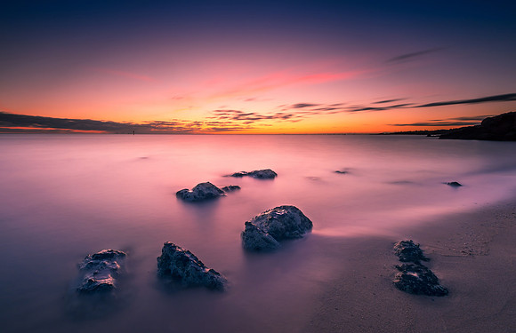 Sunset at Half Moon Bay