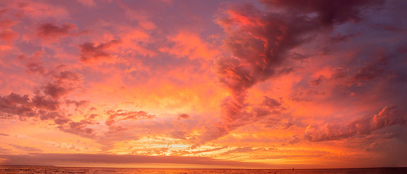 Sunset over Port Phillip Bay