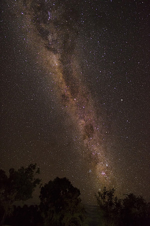 Milky way above Windjana campsite