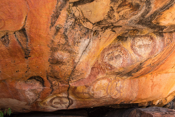 Brolga Rock Art III
