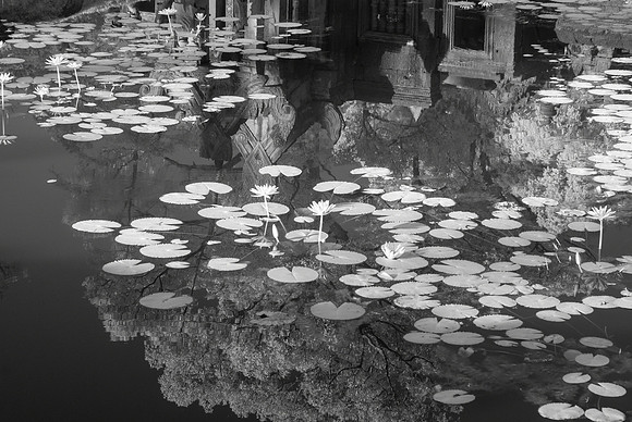 Banteay Srei Temple, Infrared