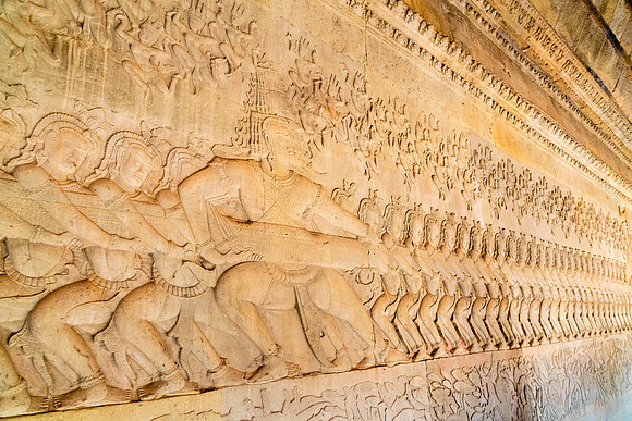 Churning of the Ocean of Milk, Angkor Wat