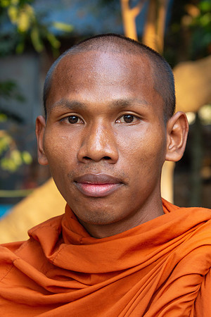 Monk at Wat Bo