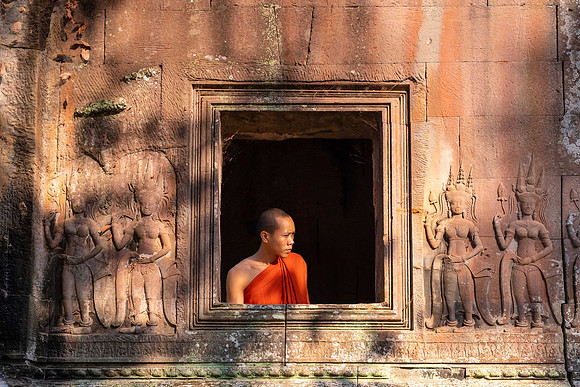 Angkor Wat Monk