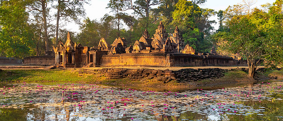 Banteay Srei Temple, Panorama