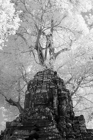 Ta Som Temple, Infared